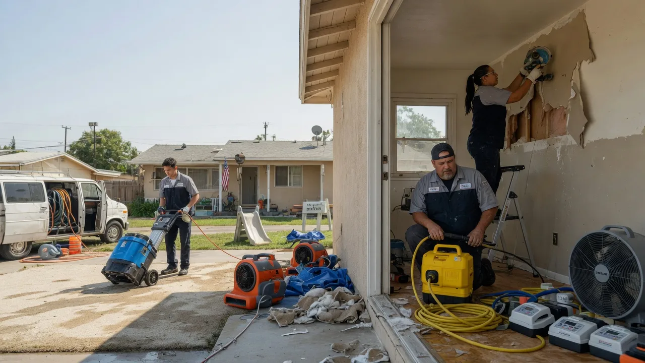 Water Damage Restoration in Vina, CA near me